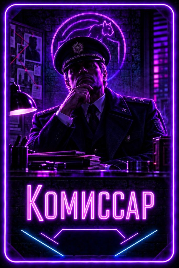 Карта роли Комиссар — игра в мафию Штаб Санкт-Петербург