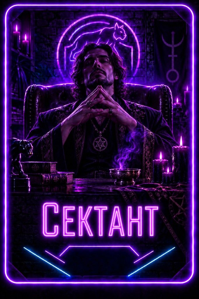 Карта роли Сектант — игра в мафию Штаб Санкт-Петербург